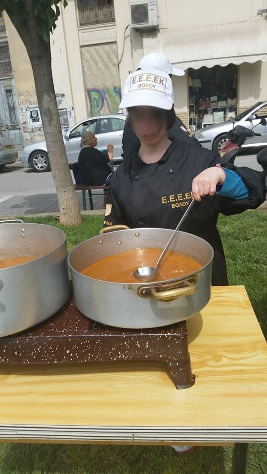 Το ΕΕΕΚ Βόλου μαγείρεψε με την Κουζίνα Αλληλεγγύης Βόλου, 18-5-2018