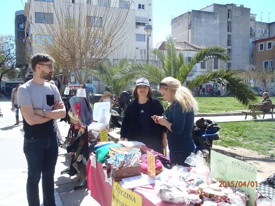 Πλατεία Πανεπιστημίου, δημόσιος μπουφές, 2-4-2015 