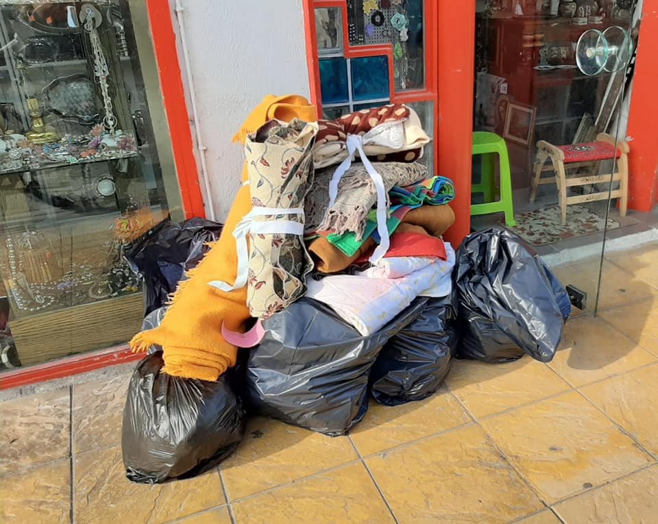 Προσφορά ειδών ανάγκης στους πληγέντες στο Δήμο Φαρσάλων