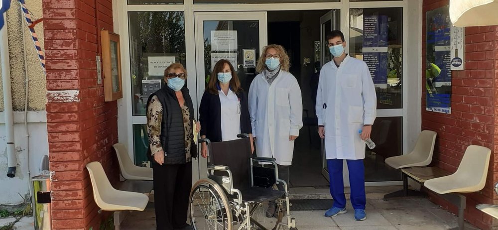 Αναπηρικό αμαξίδιο στο Κέντρο Υγείας Αλμυρού