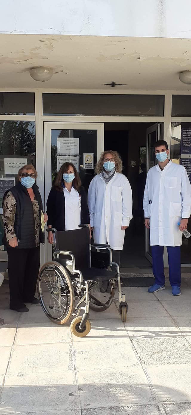 Αναπηρικό αμαξίδιο στο Κέντρο Υγείας Αλμυρού
