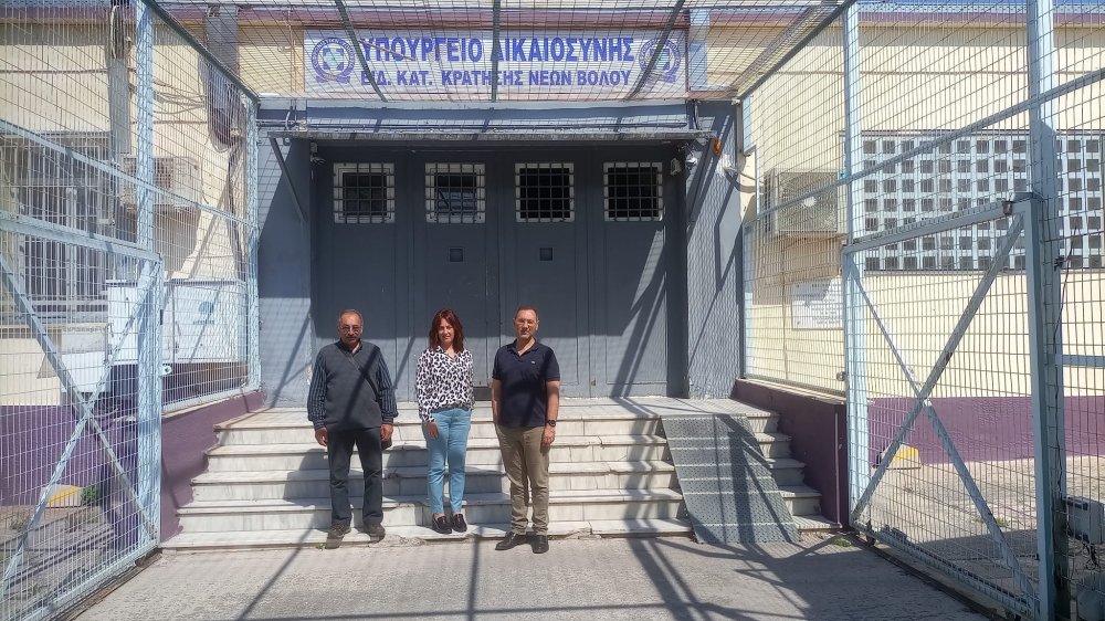 Η Κουζίνα Αλληλεγγύης Βόλου πρόσφερε σαπούνια στο Ειδικό Κατάστημα Κράτησης Βόλου