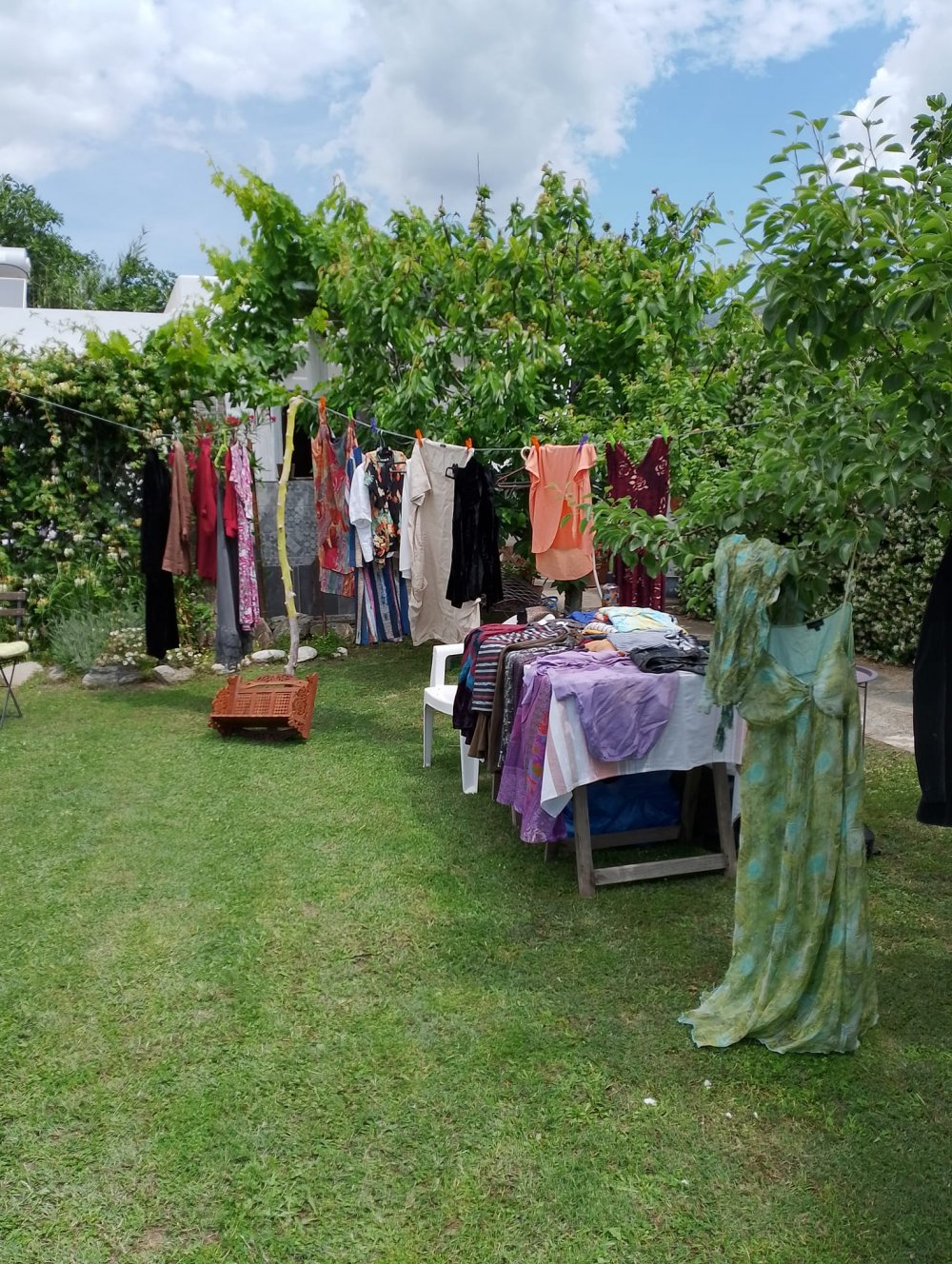 Η Κουζίνα Αλληλεγγύης Βόλου στο παζάρι που έγινε στο Συκούριο Λάρισας