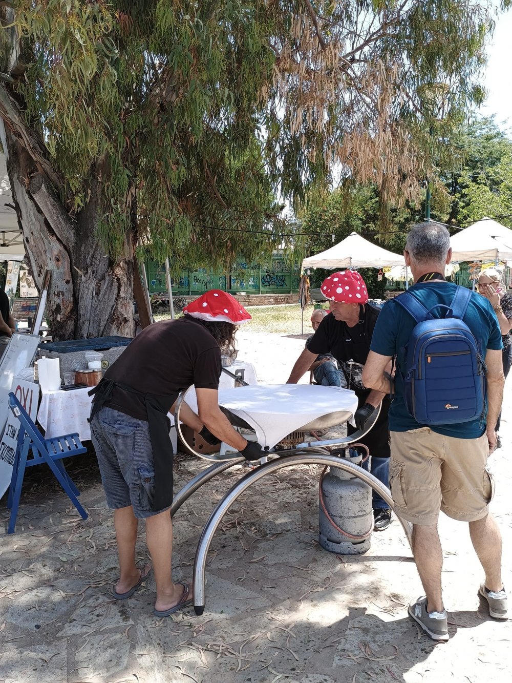 Η Κουζίνα Αλληλεγγύης Βόλου συμμετείχε στην Ανοιξιάτικη Οικολογική Γιορτή που έγινε στο Βόλο